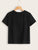 Slogan Print Short Sleeve Tee