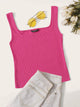 Rib-knit Tank Top