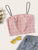 Grid Crop Cami Top