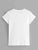 Letter And Cartoon Print Tee