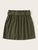 Paperbag Waist Buckle Belted Pocket Front Skirt