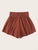 Solid High Waist Shorts