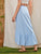 Asymmetric Ruffle Hem Wrap Skirt