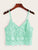 Zip Back Scallop Hem Cami Top