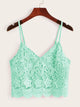 Zip Back Scallop Hem Cami Top