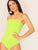 Ribbed Knit Solid Cami Bodysuits