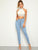 Button Fly Skinny Jeans