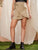 Ruffle Hem Tie Side Skirt