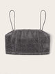 Glitter Crop Cami Top