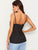 Chevron Lace Insert Cami Top