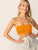 Solid Slim Crop Cami Top