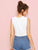 Solid Crop Tank Top