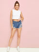 Solid Crop Tank Top