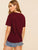 Dobby Mesh Insert Solid Tee