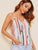Colorblock Striped Cami Top