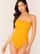 Form Fitted Tube Bodysuit