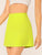 Neon Lime Solid Skirt