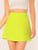Neon Lime Solid Skirt