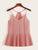 Pleated Hem Solid Chiffon Cami Top