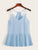 Pleated Hem Solid Chiffon Cami Top