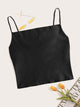Solid Satin Cami Top