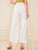 Ripped Raw Hem Wide Leg Jeans