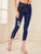 Ripped Detail Crop Jeans
