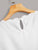Keyhole Back Ruffle Armhole Scallop Trim Top