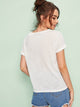 Sequin Patched Tee