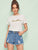 Sequin Patched Tee