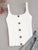 Button Front Rib-Knit Cami Top