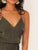 Crisscross Knot Backless Blouson Slip Romper