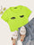 Wink Eyes Print Crop Tee