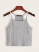 Rib-Knit Cami Top
