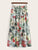 Large Floral Print Skirt