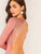 Lace Contrast Backless Skinny Bodysuit