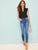 Notch Neck Lace Trim Top