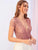 Plunge Neck Sheer Guipure Lace Wrap Bodysuit