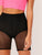 Fishnet Overlay Knicker Insert Cycling Shorts