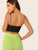 Solid Slim Crop Cami Top