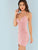 Wrap Asymmetrical Hem Slip Dress