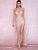 LOVE&LEMONADE Split Thigh Plunge Neck Backless Maxi Slip Dress