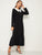 Button Through Ruffle Hem Dress