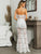 Glamaker Split Hem Guipure Lace Maxi Cami Dress