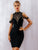 Adyce Studded Detail Backless Bandage Dress