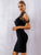 Adyce Studded Detail Backless Bandage Dress