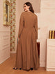 Plus Pleated Hem Surplice Maxi Dress