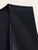 Contrast PU Pleated Hem Chiffon Dress