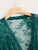 Plus Floral Lace Dress With Thong