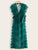 Plus Floral Lace Dress With Thong